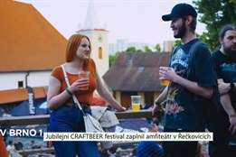 Jubilejní CRAFTBEER festival zaplnil amfiteátr v Řečkovicích