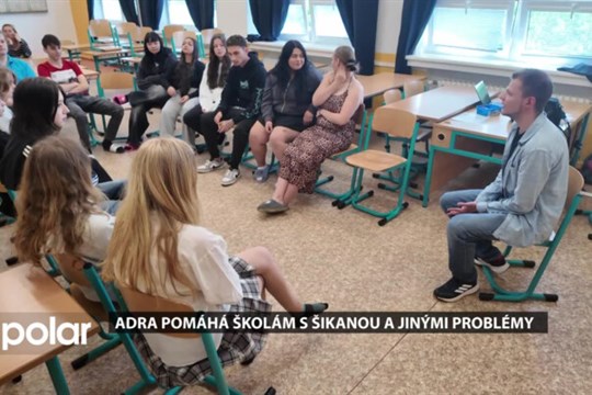 ADRA pomáhá školám se šikanou a jinými problémy, které se objevují mezi žáky