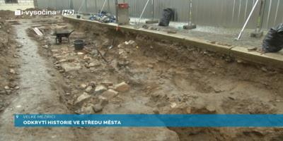Odkrytí historie ve středu města