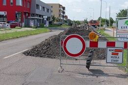 Olomouc brzdí uzavírky Na Letné a Schweitzerové