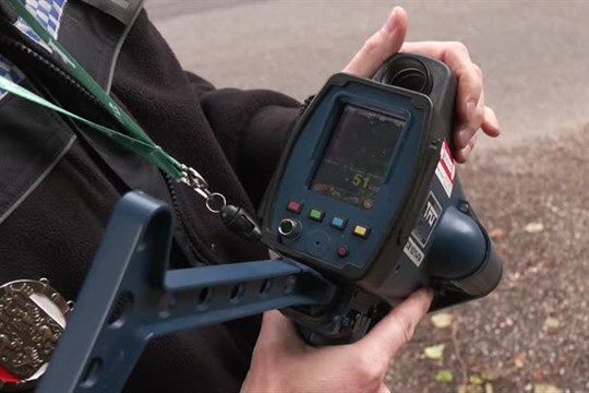 Tanvald má nový radar na měření rychlosti