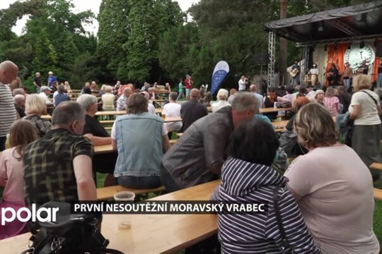 Kapely z Česka i ze zahraničí navštívily folkovou přehlídku Moravský vrabec