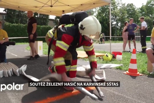 V rámci TFA klání Železný hasič soutěžili studenti středních škol v kombinaci náročných disciplín