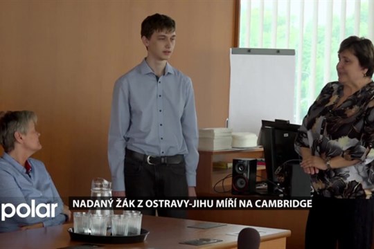 Nadaný mladý fyzik Jakub Kubica z Ostravy míří na Cambridge