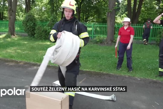 Týmy z Čech i Moravy soutěžily v Karviné v rámci klání TFA Železný hasič a pořádně se zapotily
