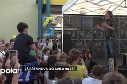 ZŠ Březinova v Zábřehu oslavila 90 let. Popřát ji přijel i Jaromír Nohavica