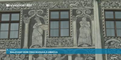 Malovaný dům čeká rozsáhlá obnova