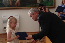 Místostarosta Hodonína ocenil děti z mateřských škol