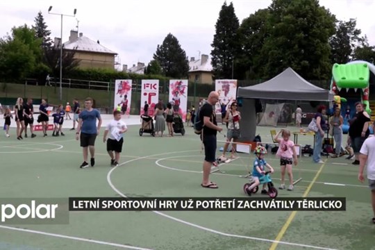 Letní sportovní hry už potřetí zachvátily Těrlicko