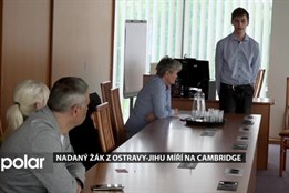 Mladý vědec Jakub Kubica z Ostravy-Jihu bude studovat na prestižní Cambridge