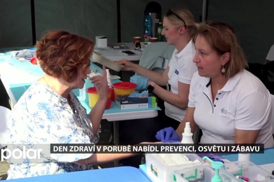 Na Alšově náměstí v Porubě se uskutečnil Den zdraví. Nabídl prevenci, osvětu i zábavu