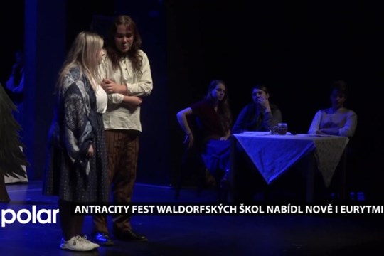 Ostrava opět hostila AntraCity fest waldorfských škol. Festival nově nabídl i eurytmii