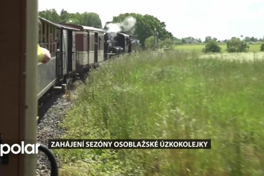 Na trať Osoblažské úzkokolejky opět vyjel parní vláček a zahájil tak letošní sezónu