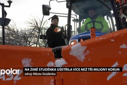 Na zimě Studénka ušetřila více než tři miliony korun
