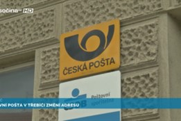 Hlavní pošta v Třebíči změní adresu