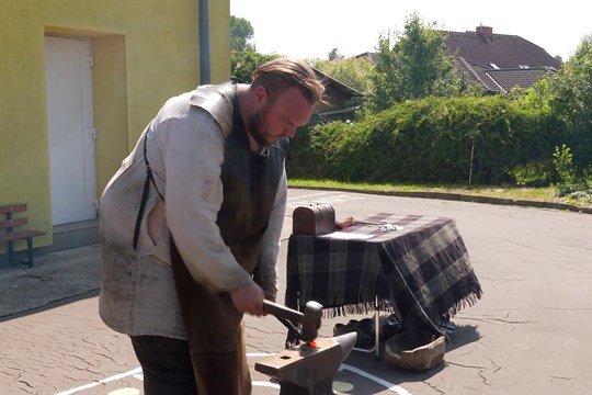 Na zahradě míkovické školky se slavil Den otců 