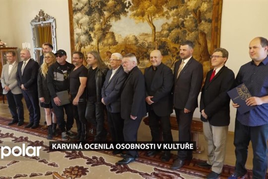 Na zámku fryštát město Karviná ocenilo osobnosti v kulturní oblasti