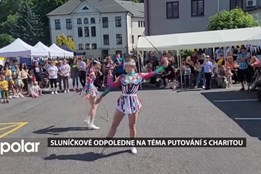 Charita Opava uspořádala tradiční Sluníčkové odpoledne. Tentokrát na téma Putování s Charitou