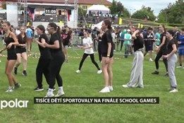 Tisíc dětí si zasportovalo na duhovém finále projektu School Games