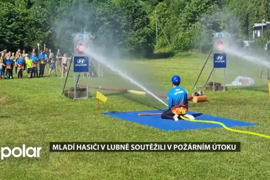 Mladí hasiči v Lubně soutěžili v požární útoku