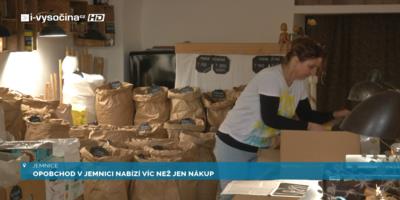 Opobchod v Jemnici nabízí víc než jen nákup