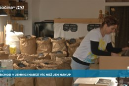Opobchod v Jemnici nabízí víc než jen nákup