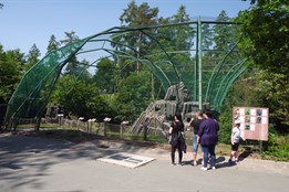 Voliéra „Bábovka“ v olomoucké zoo se otevřela lidem