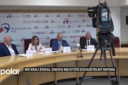 Hospodaření MS kraje skončilo přebytkem. Rating A1 je nejvyšší dosažitelný