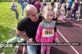 V Havířově se uskutečnilo městské kolo dětského běžeckého závodu Čokoládová tretra