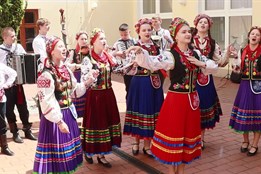 Na týdenní pobyt přijel soubor z partnerského ukrajinského města Luck