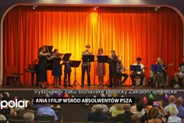 Ania i Filip wśród absolwentów PSzA