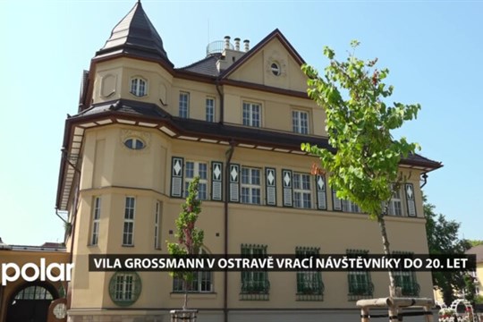 Vila Grossmann v Ostravě vrací návštěvníky do 20. let minulého století