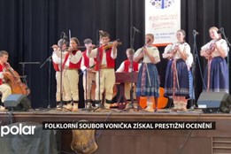 Folklorní soubor Vonička z Havířova získal prestižní ocenění