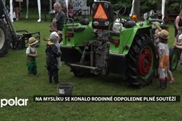 Na Myslíku se konalo rodinné odpoledne plné soutěží