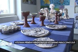 Výstava Příběhy představuje výtvarné práce žáků ZUŠ Frýdek-Místek