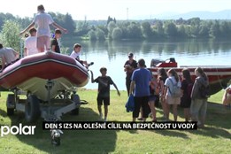 Den s IZS na Olešné přilákal davy lidí. Zaměřil se na bezpečnost u vody