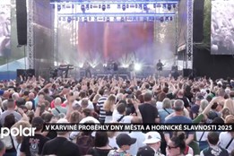 Dny Karviné a Hornické slavnosti OKD se uskutečnily v duchu zaplněného parku a náměstí