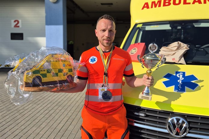 Chtěl jsem vystoupit ze své komfortní zóny a obstát i pod tlakem, říká nejlepší řidič záchranky v ČR Jan Kojecký