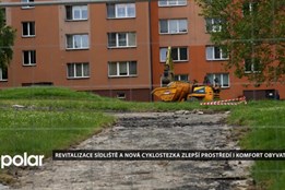 Revitalizace sídliště a nová cyklostezka zlepší prostředí i komfort