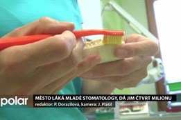 Město láká mladé stomatology, dá jim čtvrt milionu a bude chtít jejich dva roky praxe