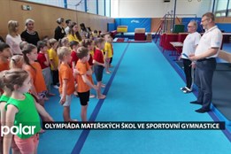Havířovské děti se předvedly na Olympiádě mateřských škol ve sportovní gymnastice