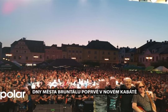 Dny města Bruntálu poprvé v novém kabátě