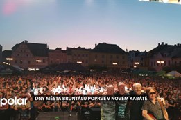 Dny města Bruntálu poprvé v novém kabátě