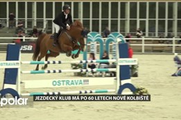 Jezdecký klub Baník má nové kolbiště.  Okamžitě stoupl zájem o  soutěže v Ostravě