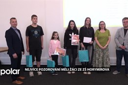 Žáci ZŠ Horymírova vyfotili přes 25 tisíc druhů rostlin a zvířat. V Ostravě byli nejlepší