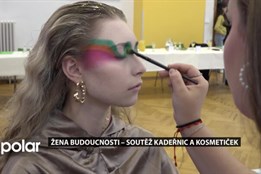 Kosmetičky a kadeřnice tvořily na soutěži ve Frýdku-Místku ženu budoucnosti