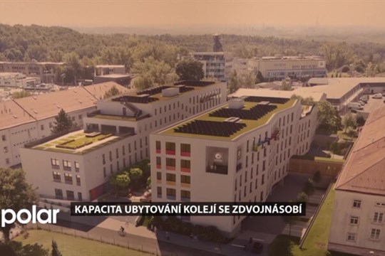 Ostravská univerzita bude mít nové koleje. Kapacita ubytování se zdvojnásobí