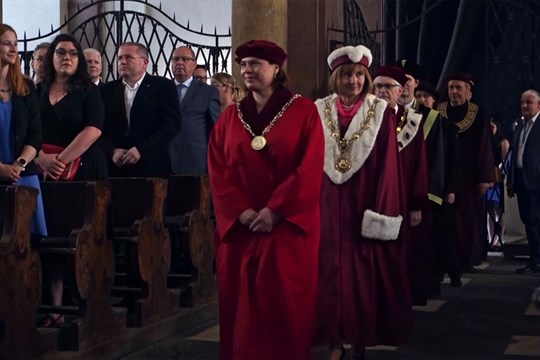 Slavnostní inaugurace rektora Univerzity Palackého Olomouc