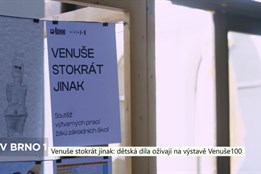 Venuše stokrát jinak: dětská díla ožívají na výstavě Venuše100
