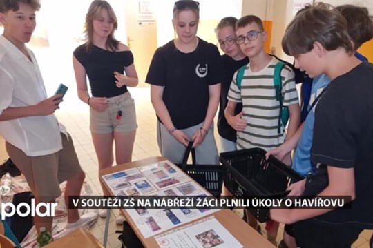 V tradiční soutěži ZŠ Na Nábřeží žáci plnili soutěže o Havířovu